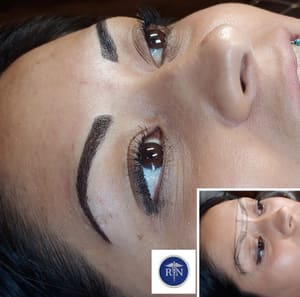 Eyeliner Tattoo result by Brow Microblading & Permanent Make-Up by Jenny Lynn, RN, BSN, CMS in Omaha, NE
