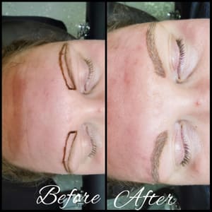 Eyeliner Tattoo result by Brow Perfection by Samantha in Fredericktown, MO