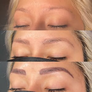 Eyeliner Tattoo result by Brow Revolution in Plano, TX