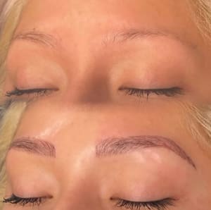Eyeliner Tattoo result by Brow Revolution in Plano, TX