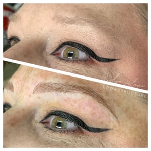 Eyeliner Tattoo result by Brow Structure in St Paul, MN