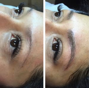 Eyeliner Tattoo result by Brow Studio in Windham, NH