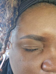 Eyeliner Tattoo result by Brow Suga Beauty Bar in Keller, TX
