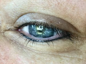 Eyeliner Tattoo result by BrowArt Permanent Makeup in Billings, MT