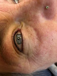 Eyeliner Tattoo result by BrowArt Permanent Makeup in Billings, MT