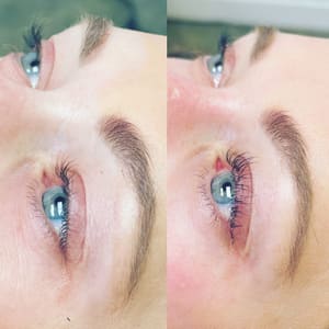 Eyeliner Tattoo result by BrowCo Lash & Brow Studio in Mitchell, SD