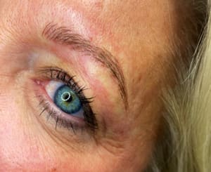 Eyeliner Tattoo result by BrowDown Beauty in St Louis Park, MN