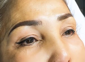 Eyeliner Tattoo result by Browink By Tammy Located Inside isalon in Spring, TX