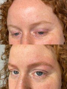 Eyeliner Tattoo result by BrowInk in Huffman, TX