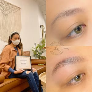 Eyeliner Tattoo result by Browlissima Brow and Lash Studio in Redwood City, CA
