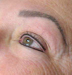 Eyeliner Tattoo result by Brows 24/7 Permanent Makeup in Omaha, NE