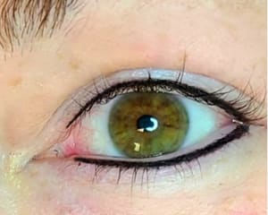 Eyeliner Tattoo result by Brows 24/7 Permanent Makeup in Omaha, NE