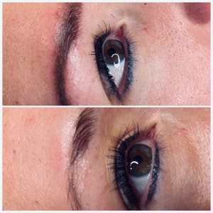 Eyeliner Tattoo result by Brows and Beyond in Dayton, OH