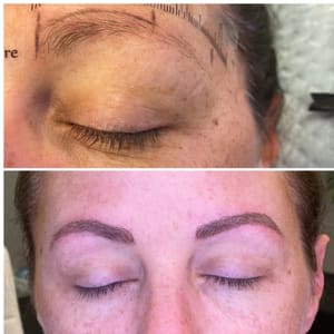 Eyeliner Tattoo result by Brows and Beyond in Dayton, OH