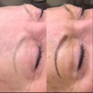 Eyeliner Tattoo result by Brows and Blades - Microblading by Emmy Rae in Vacaville, CA
