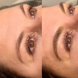 Eyeliner Tattoo result by Brows and Blades - Microblading by Emmy Rae in Vacaville, CA