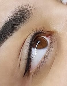Eyeliner Tattoo result by Brows and Lashes by Erika C. in Miami Beach, FL