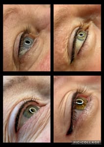 Eyeliner Tattoo result by Brows & Beauty by Brooke in Fremont, NE