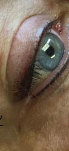 Eyeliner Tattoo result by Brows&Beauty by Eva in Myrtle Beach, SC
