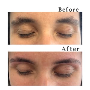 Eyeliner Tattoo result by Brows & Beauty Eyebrow Threading in Boynton Beach, FL