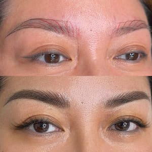 Eyeliner Tattoo result by Brows By Alee in Columbus, OH