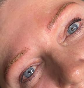 Eyeliner Tattoo result by Brows By Andrea in Danville, IL