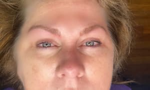 Eyeliner Tattoo result by Brows By Andrea in Danville, IL