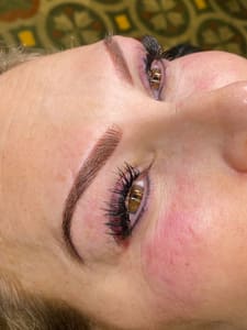 Eyeliner Tattoo result by Brows By Barbie in San Antonio, TX