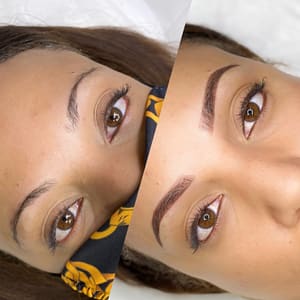 Eyeliner Tattoo result by Brows by Danica in Escondido, CA