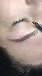 Eyeliner Tattoo result by Brows by Emily in Columbia, SC