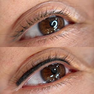 Eyeliner Tattoo result by Brows By Jamie in La Mesa, CA