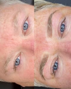 Eyeliner Tattoo result by Brows by Kaitlyn LLC in Minneapolis, MN