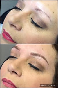 Eyeliner Tattoo result by Brows By Mandie in Alice, TX