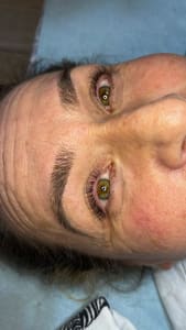 Eyeliner Tattoo result by Brows by Rocio in Emeryville, CA