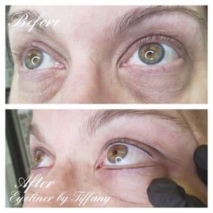 Eyeliner Tattoo result by Brows by Tiffany in Lee S Summit, MO