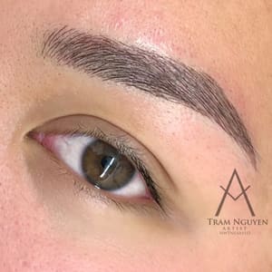 Eyeliner Tattoo result by Brows by TN in Pasadena, CA