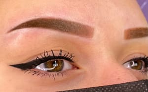Eyeliner Tattoo result by Brows by Violet in Vancouver, WA
