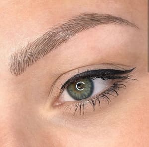 Eyeliner Tattoo result by Brows Evolution Studio in Brooklyn, NY