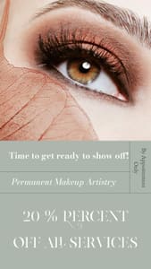 Eyeliner Tattoo result by Brows On Point in Susquehanna, PA