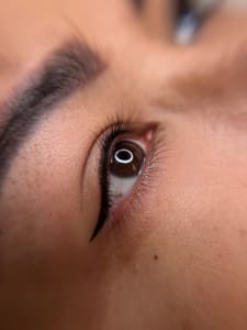 Eyeliner Tattoo result by Brows to Perfection LLC in San Antonio, TX
