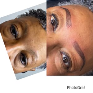 Eyeliner Tattoo result by Browtiful Beauty Room, LLC in Columbus, OH