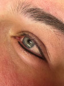 Eyeliner Tattoo result by Browz & Tingz in Martin, TN