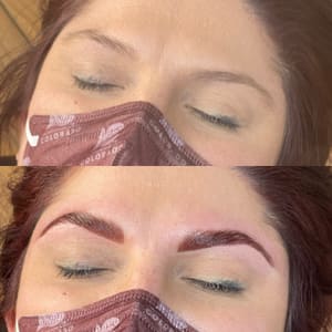 Eyeliner Tattoo result by Browza Studio in Sacramento, CA