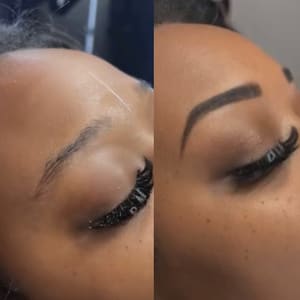 Eyeliner Tattoo result by Brushed Beauty Refinery in Midlothian, VA