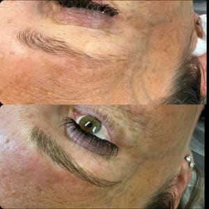 Eyeliner Tattoo result by Bushes & Brows LLC in Mitchell, SD