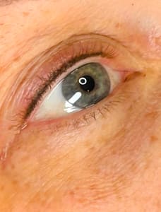 Eyeliner Tattoo result by BW Cosmetic Tattoo in The Plains, VA