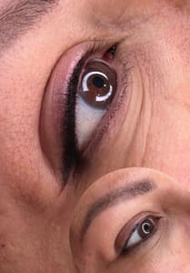 Eyeliner Tattoo result by By Hadeel Beauty in Los Angeles, CA