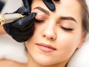 Eyeliner Tattoo result by Cachet Beauty Studio in Columbia, MD