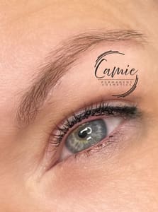 Eyeliner Tattoo result by Camie Permanent Cosmetics, LLC in Duncan, OK