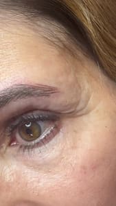 Eyeliner Tattoo result by CandiBrows NanoBrows, Microblading & Permanent Make-up Specialist in Clovis, CA
